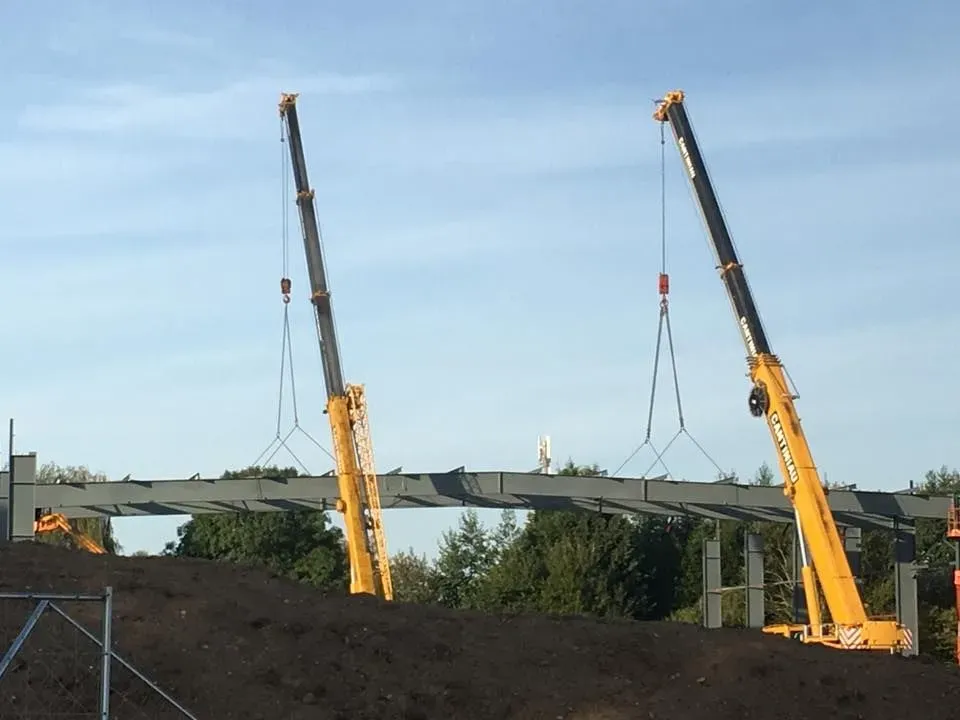 Bras grue près de Lille
